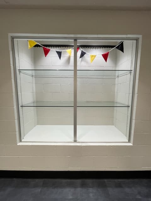 School Display Shelves - Cabinets & Shelves project by Custom Glass Works