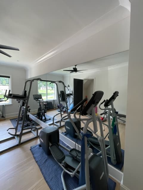 Gym Mirror - Mirrors project by Custom Glass Works