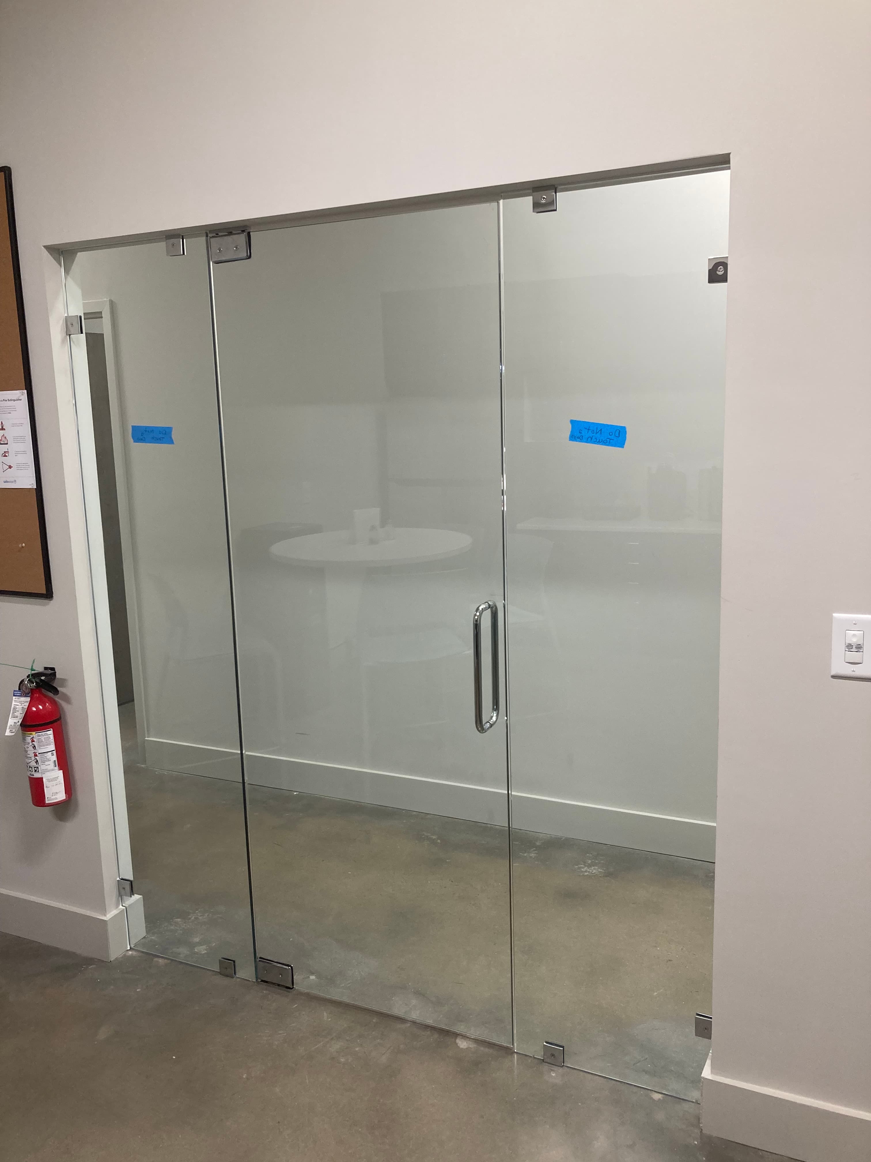 Office Interior - Office Interior & Glass Railing project by Custom Glass Works