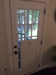 Pet Door - Pet Doors project by Custom Glass Works